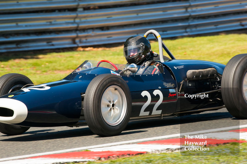 Peter Horseman Lotus 18/21, HGPCA Race For Pre 1966 Grand Prix Cars, 2016 Gold Cup, Oulton Park.
