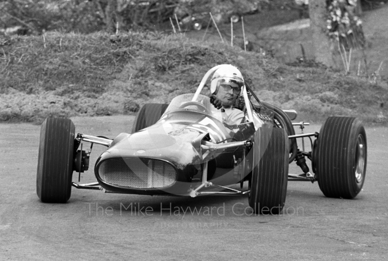 Martin Brain, Cooper Daimler 2.5, Wills Trophy meeting, Prescott, May 1968, 3rd in class