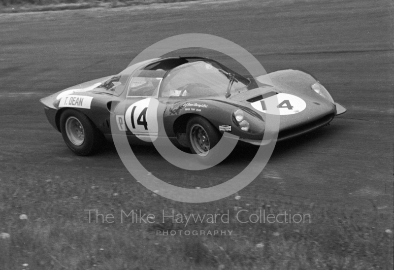 Tony Dean, Ferrari Dino 206 S, Oulton Park, Tourist Trophy 1968.
