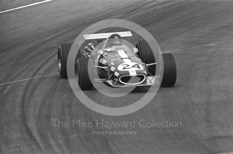 Dan Gurney, Eagle Weslake Mark 1A V12, Brands Hatch, 1968 British Grand Prix.
