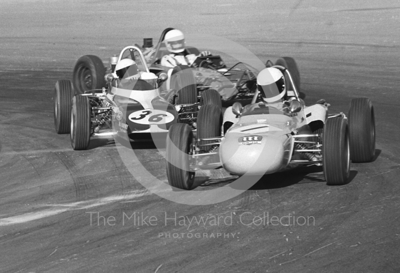 Tim Brise, Merlyn Mk 20a,&nbsp;John Parsons, Barney Marks-Ford, Mallory Park, British Oxygen 1972.
