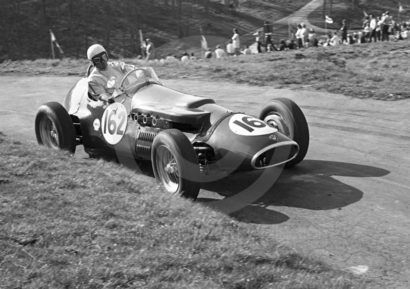 Major C Lambton, HWM Jaguar, Prescott Hill Climb May 1970.