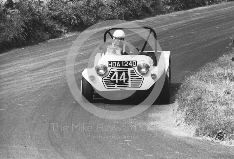 Reg Phillips, Fairley Poke HOA 124D, Shelsley Walsh Hill Climb, June 1967. 