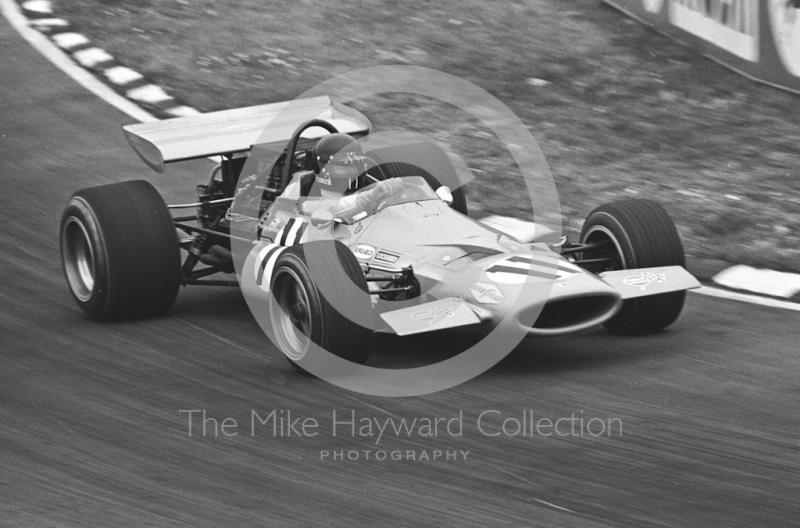 Andrea de Adamich, McLaren M14D&nbsp;Alfa Romeo, British Grand Prix, Brands Hatch, 1970
