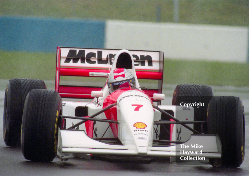 Michael Andretti, McLaren MP4/8, European Grand Prix, Donington, 1993