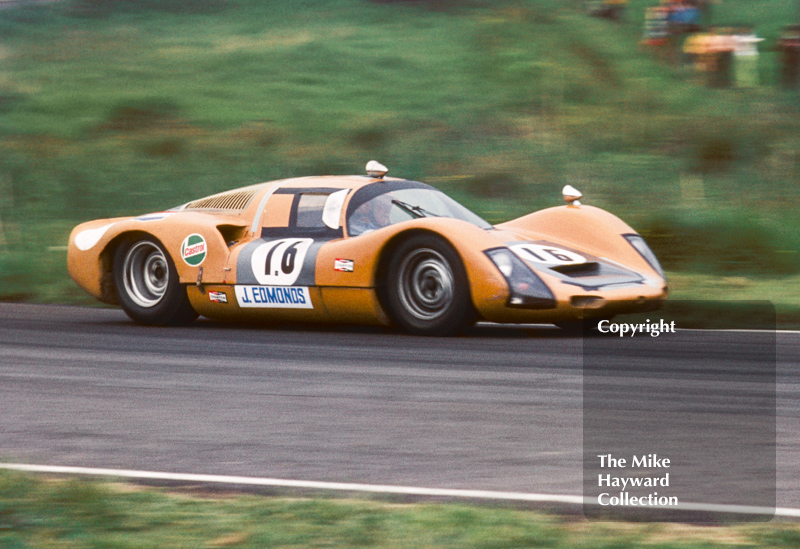 Jeff Edmonds, Porsche Carrera, Oulton Park, Tourist Trophy 1968.