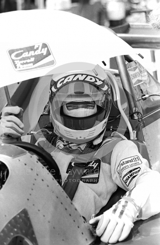 Didier Pironi, Candy Team Tyrrell 009, 1Silverstone, British Grand Prix 1979.
