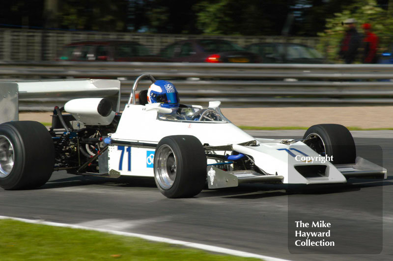 Alain De Wagter, 1979 Chevron B46, Derek Bell Trophy race, Oulton Park Gold Cup meeting, 2004.