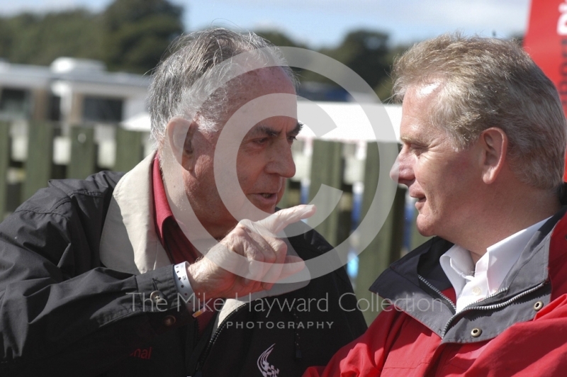 Jack Brabham and Jonathan Palmer, Oulton Park Gold Cup 2004