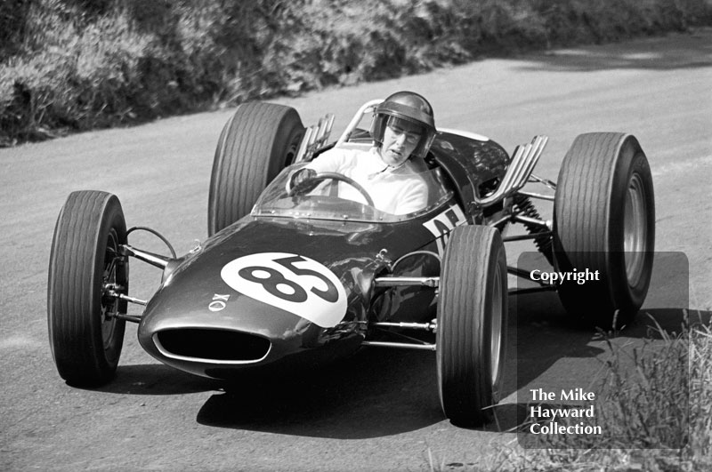 Agnes Mickel, Lotus Buick 21, MAC Shelsley Walsh Hill Climb, June 1968
