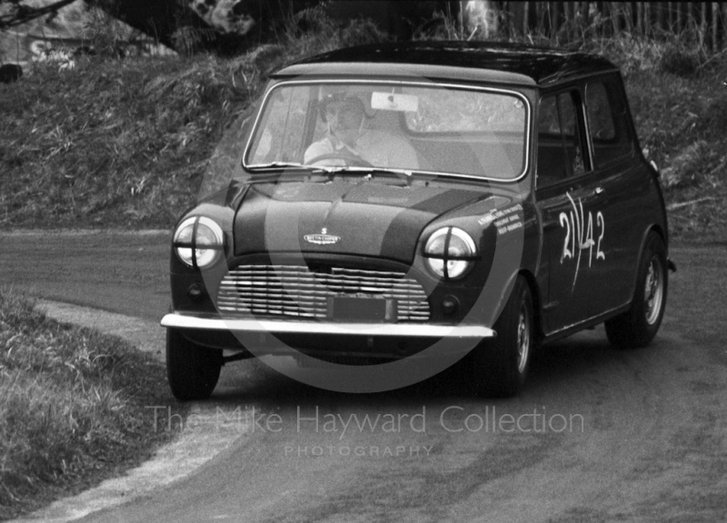 Mini Cooper S, Loton Park Hill Climb, 1967. 