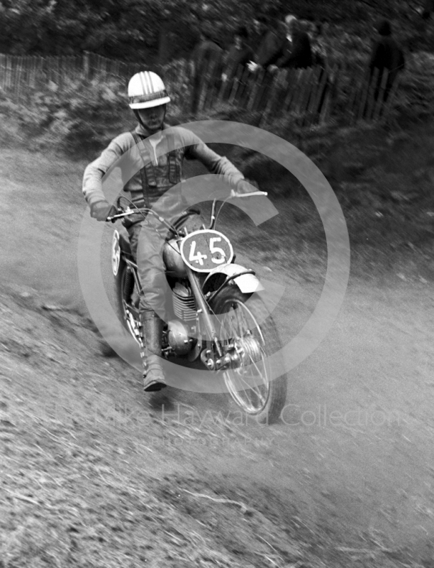 John Marples, Greeves 250, Invitation Race, 1964 Motocross des Nations, Hawkstone Park.