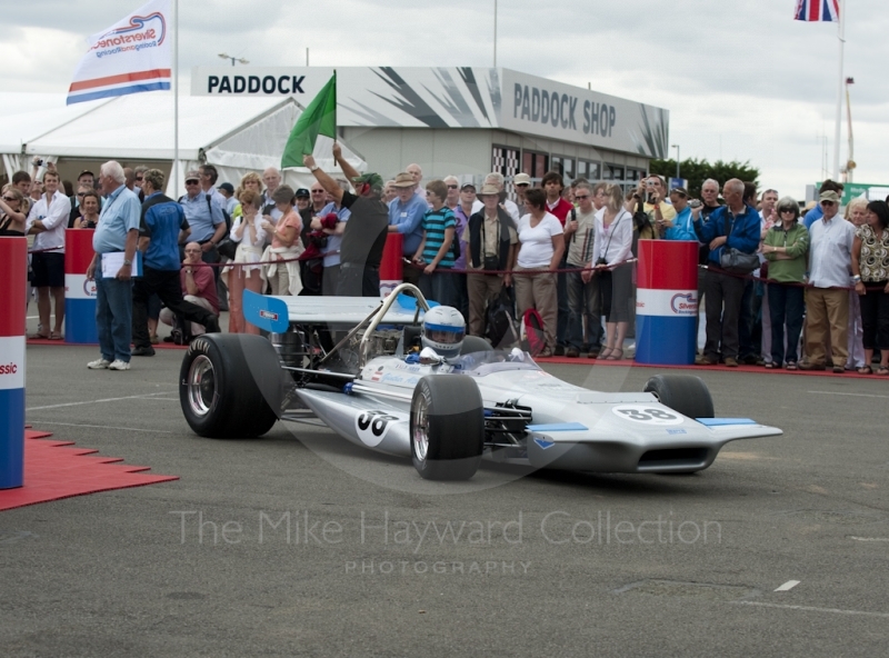 Gunther Alth, 1970 Formula One March 701, F1 Grand Prix Masters, Silverstone Classic, 2010