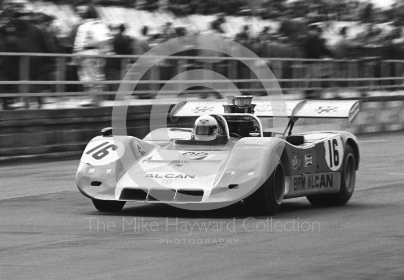 Howden Ganley, Rubery Owen Canada BRM P167 Chevrolet 8.1, Silverstone, Super Sports 200 1972.
