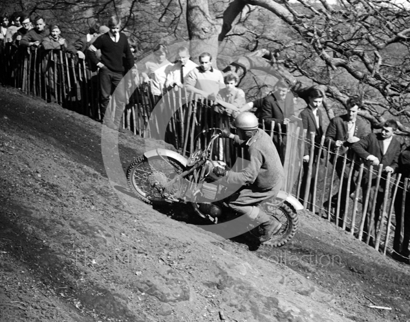 K Feehily, 250cc Greeves, Hawkstone Park, March 1965.