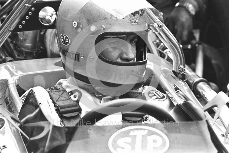 Mario Andretti, STP March 701 V8, British Grand Prix, Brands Hatch, 1970
