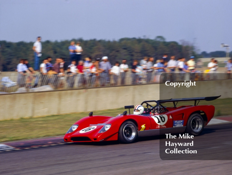 Alex Seldon, Lola T160, Atlantic Computer Historic GT Championship, Historic Championships Meeting, Donington Park, 1983.
