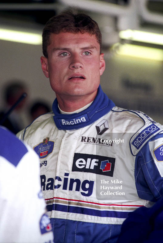 David Coulthard, Williams FW17, Silverstone, British Grand Prix 1995.
