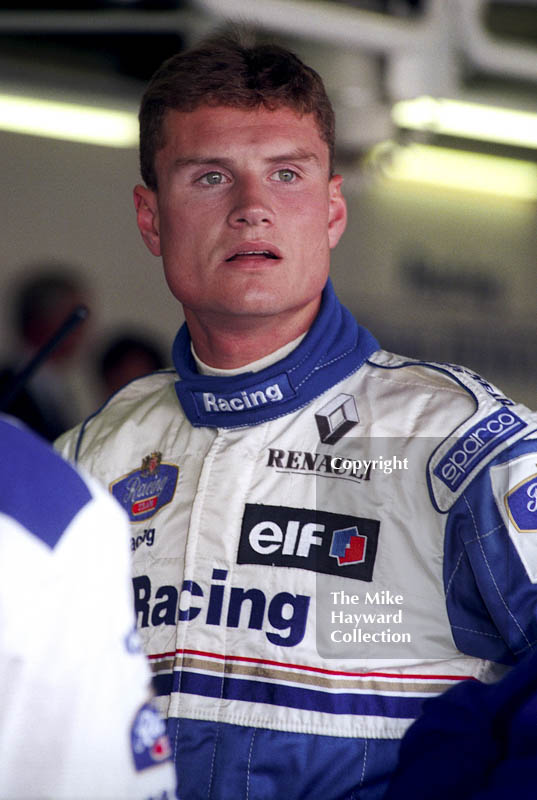 David Coulthard, Williams FW17, Silverstone, British Grand Prix 1995.
