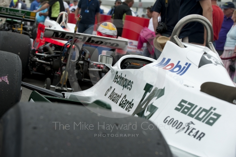 1981 Formula One Williams FW07C of Michael Fitzgerald, F1 Grand Prix Masters, Silverstone Classic, 2010