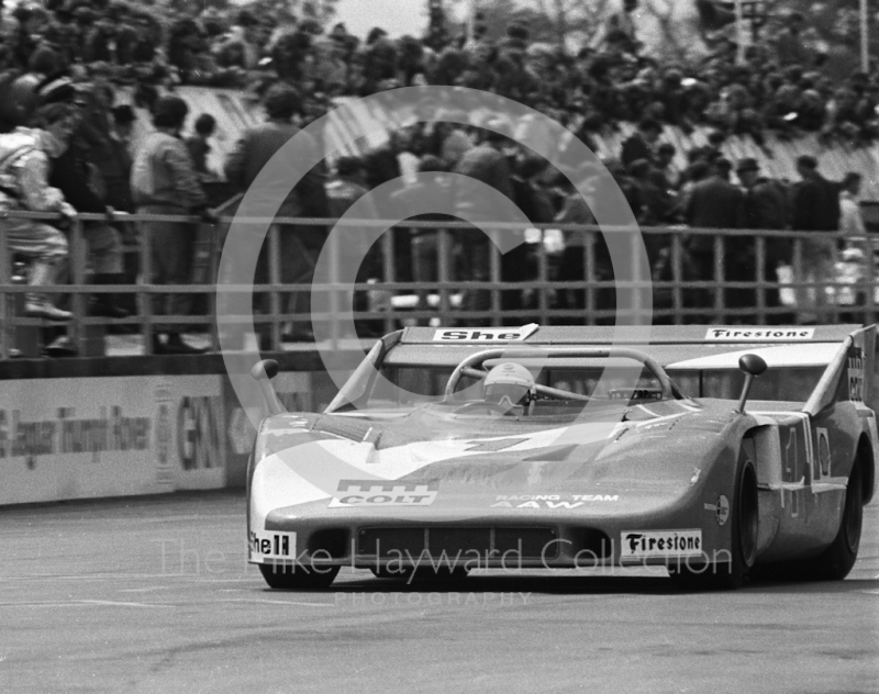 Leo Kinnunen, AAW Racing Team Porsche 917/10, Silverstone, Super Sports 200 1972.
