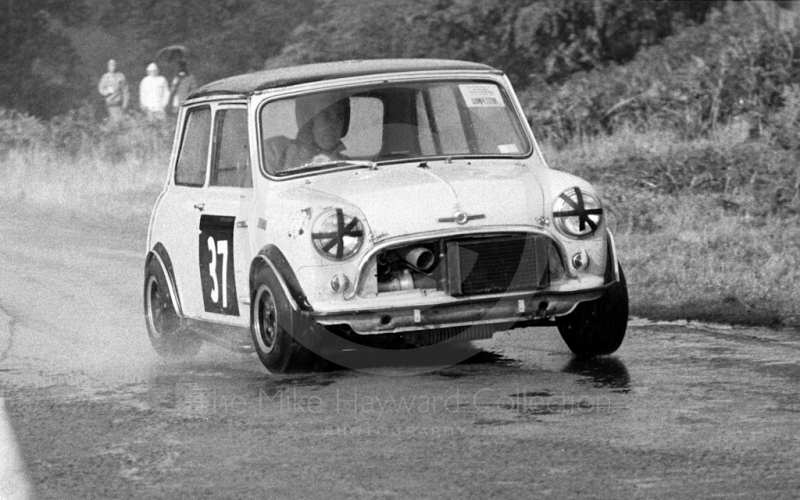 Action at Loton Park Hill Climb, 1967.