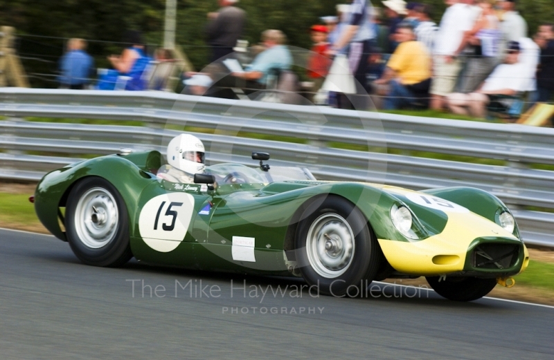 Nick Linney, Lister Jaguar Knobbly, BRDC Historic Sportscars, Oulton Park Gold Cup, 2002