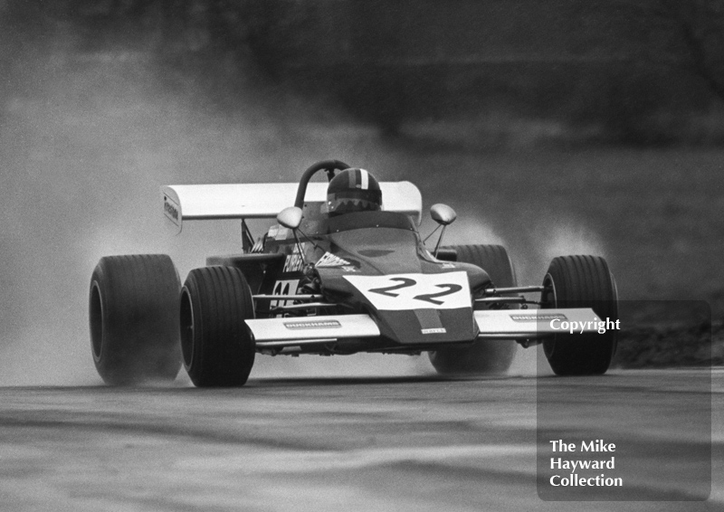 David Purley, LEC March 722-10, Oulton Park John Player Formula 2, 1972.