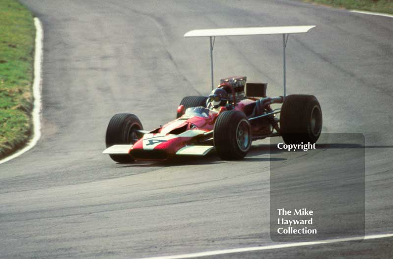 Andrea de Adamich, TS Research &amp; Development Ltd Surtees TS5 (001), Guards F5000 Championship, Oulton Park, April 1969.
