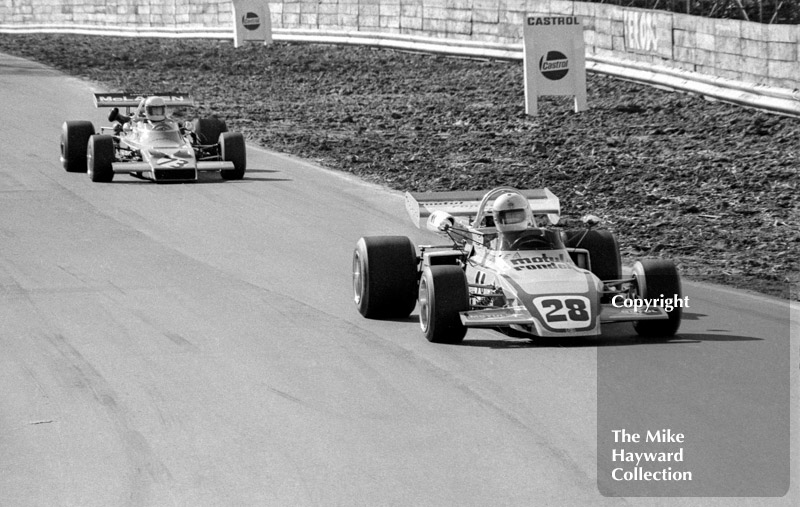 Carlos Reutemann, Motul Rondel Racing Brabham BT38-11, Mallory Park, March 12, 1972.
