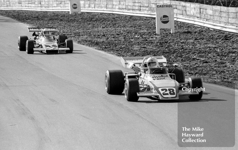 Carlos Reutemann, Motul Rondel Racing Brabham BT38-11, Mallory Park, March 12, 1972.
