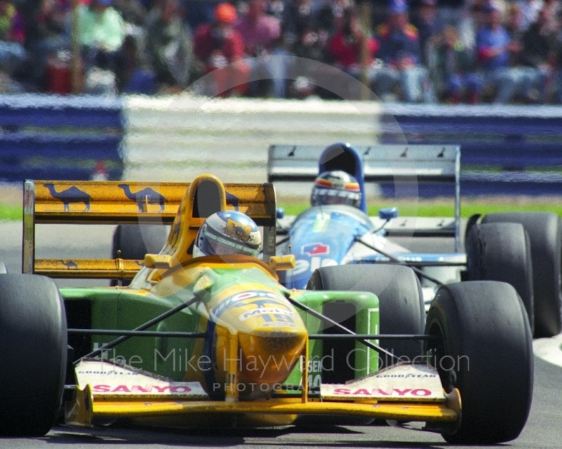 Michael Schumacher, Benetton B192, British Grand Prix, Silverstone, 1992
