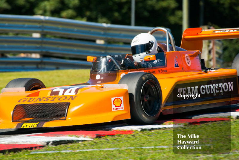 Andrew Smith, F5000 March 79B, Derek Bell Trophy, 2016 Gold Cup, Oulton Park.
