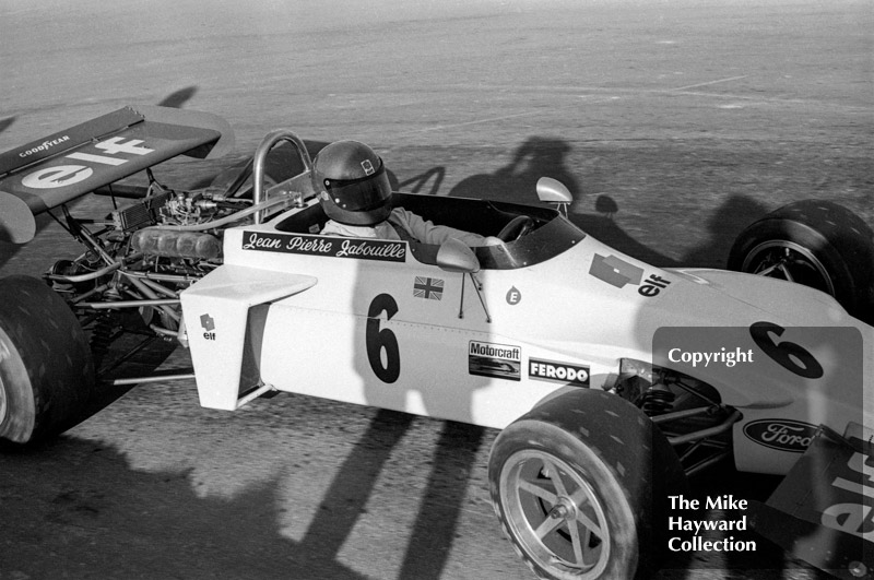 Jean-Pierre Jabouille, Elf Coombs Racing March 722, Mallory Park, 1972.
