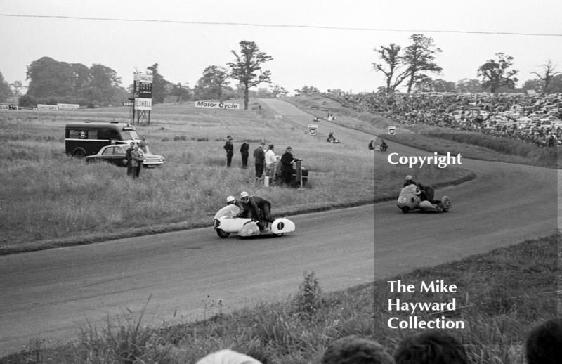 Sidecars, Oulton Park, 1964. 
