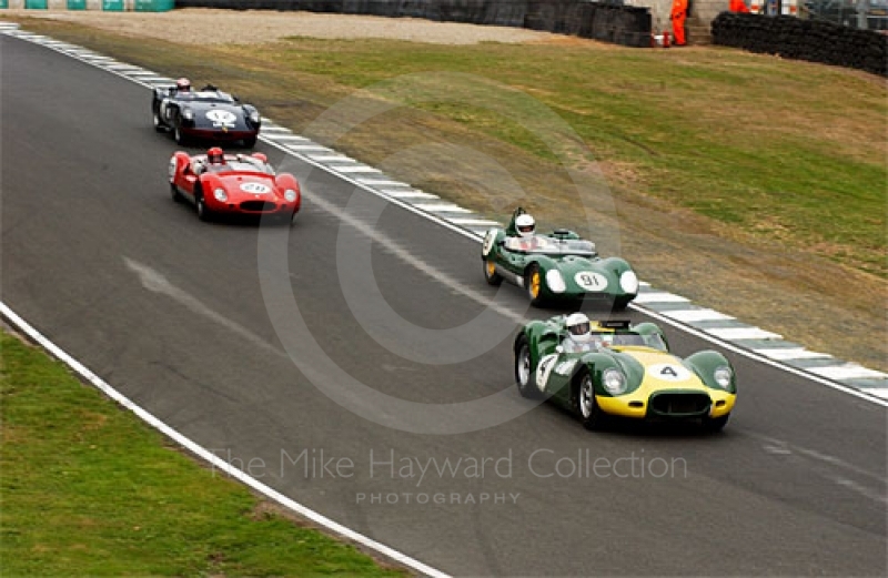 Bob Gilbert, Lister Jaguar Knobbly, BRDC Historic Sports car Championship, Oulton Park Gold Cup, 2003