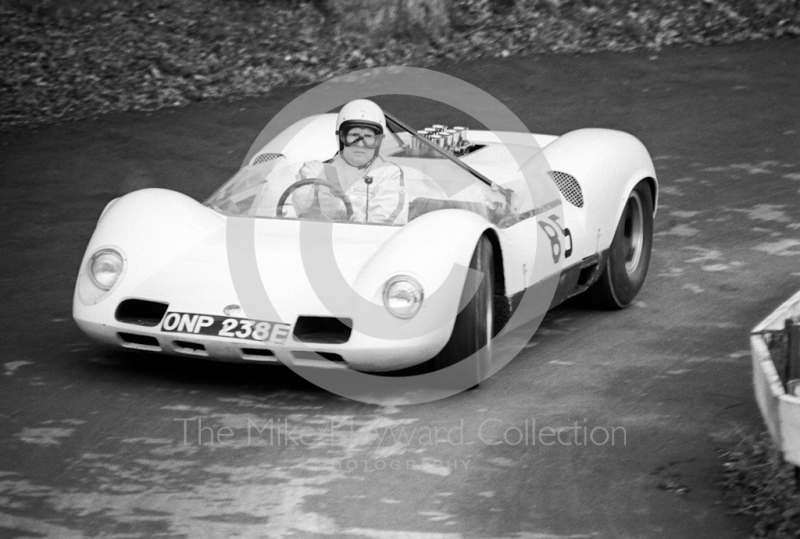 Bob Rose, Elva Mk7 Buick, 37th National Open meeting, Prescott Hill Climb, 1969. 