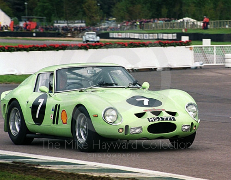 Stirling Moss/Tony Dron, Ferrari 250GTO, RAC TT, Goodwood Revival, 1999