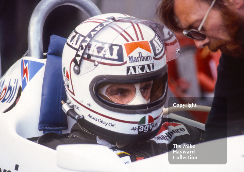 Alan Jones, Williams FW07C Cosworth V8, Silverstone, 1981 British Grand Prix.

