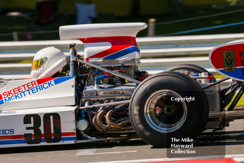 Paul Campfield, F5000 Chevron B24, Derek Bell Trophy, Oulton Park, 2016 Gold Cup.
