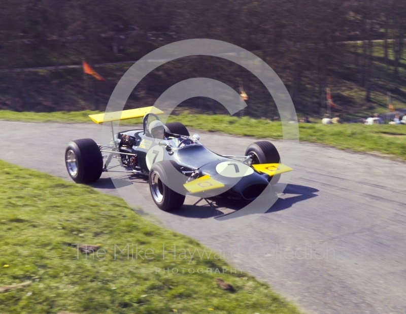 Tony Griffiths, Brabham BT29, 39th National Open meeting, Prescott Hill Climb, 1970.