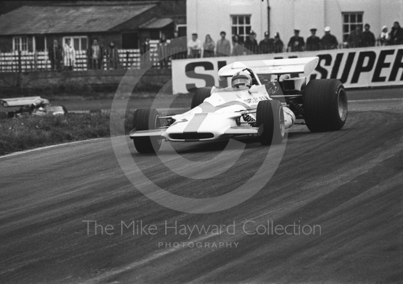 Pedro Rodriguez, Yardley BRM P160, Oulton Park Rothmans International Trophy, 1971.
