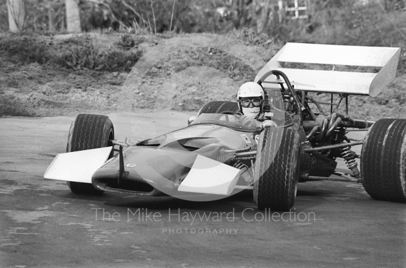 Action at Prescott hill climb, 1967.