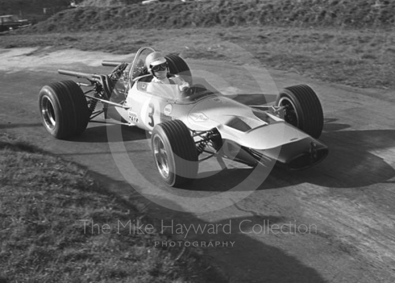 Sir Nicholas Williamson, McLaren Chevrolet, 39th National Open meeting, Prescott Hill Climb, 1970.