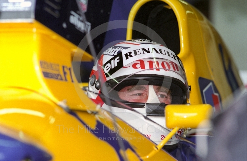 Nigel Mansell, Williams FW14B, 1992 British Grand prix, Silverstone
