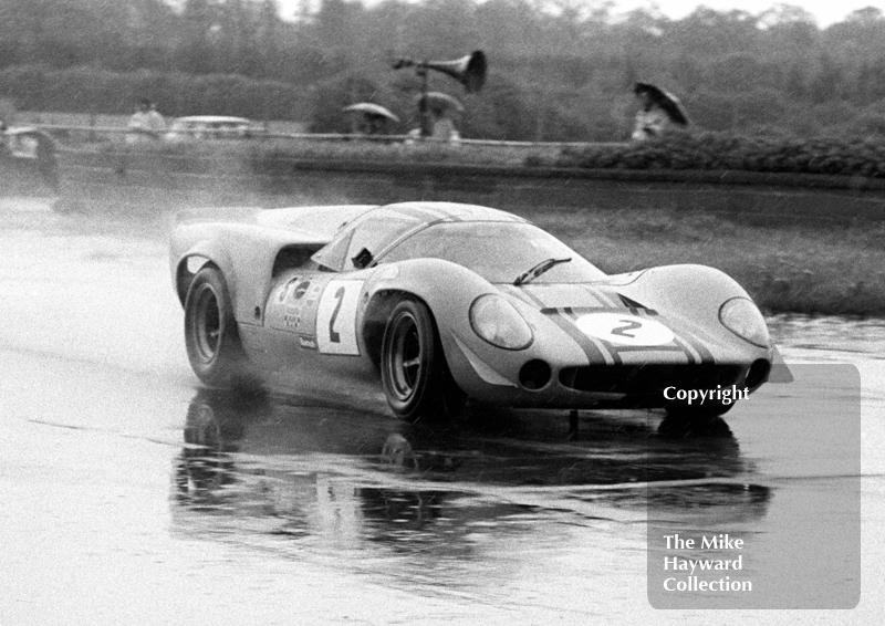Chris Craft, Tech Speed Racing Lola T70, 1969 Martini International Trophy.
