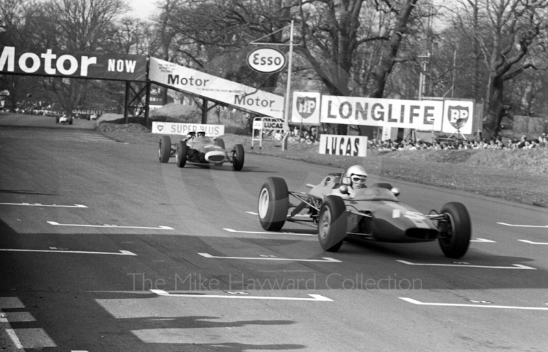 Chris Irwin, Merlyn Racing MK 9 Cosworth SCA, Oulton Park, Spring International 1965.
