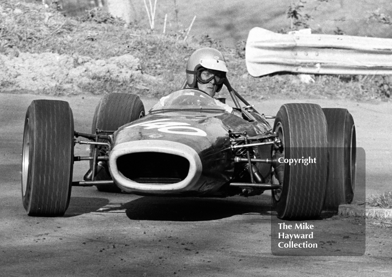 Peter Lawson, BRM 4WD, Wills Trophy meeting, Prescott, May 1968