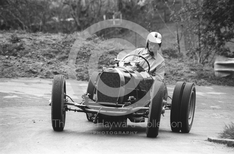 Bugatti, Prescott hill climb, 1967.