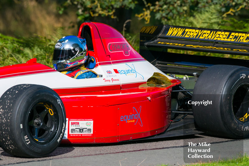 Tony Hunt, Gould GR55, Loton Park hill climb, 25th September 2016.
